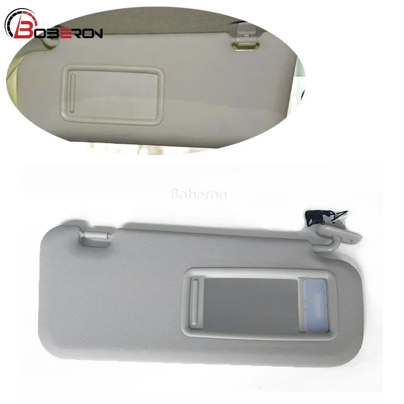 For Mazda 3 Mazda 6 2010-2013 BBM2-69-320C-75 Right copilot Passenge Side Sun Visor Shield Part With Light with Mirror