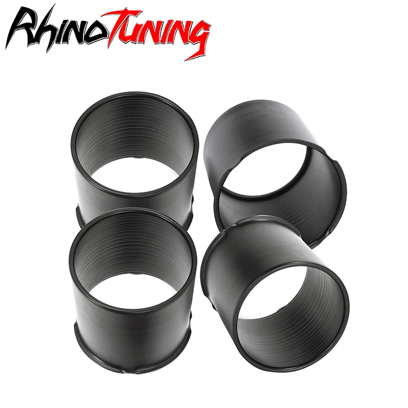 

RhinoTuning 2/4pcs 108mm/4.25" Aluminum Opened end PUSH-THRU HUB CENTER CAP Trailer Center Caps for Rims Truck Auto Accessories