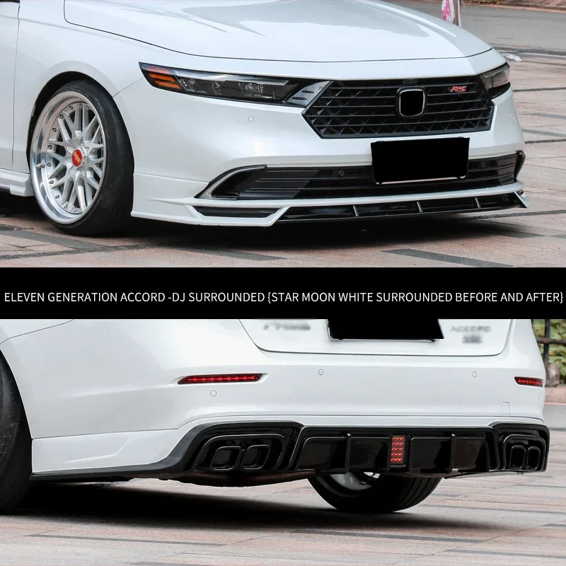 Style  For Accord 2024  body Kit Surrounded Wholesale car front bumper rear bumper side skirt