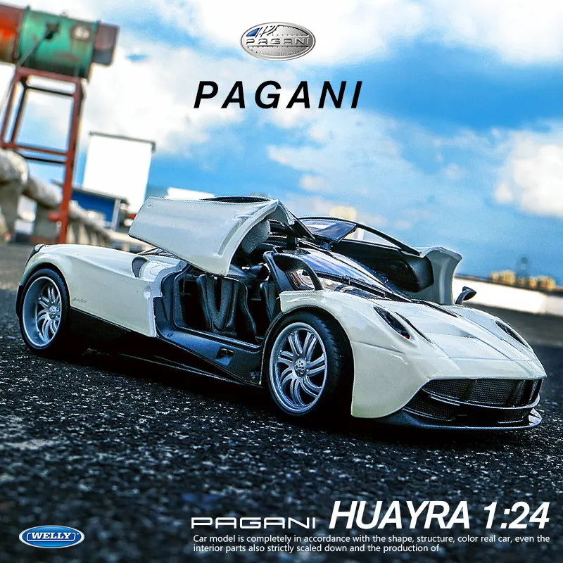 

Large Size 1:24 Pagani Huayra Sports Alloy Car Model Diecasts Metal Toy Vehicles Car Model Collection Simulation Car Kids Gift