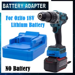 Battery Adapter For Ozito 18V Li-ion Battery To for Makita 18V Power Tools Cordless Converter (Batteries not included)