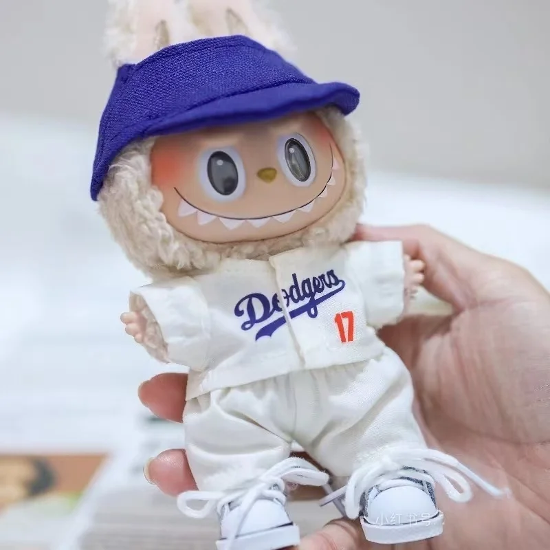 

Suitable for 15/17 cm Rabbits (clothes only) Size 17 Sitting Party Baseball Baby Costume DIY Doll Accessories Customizable Gifts