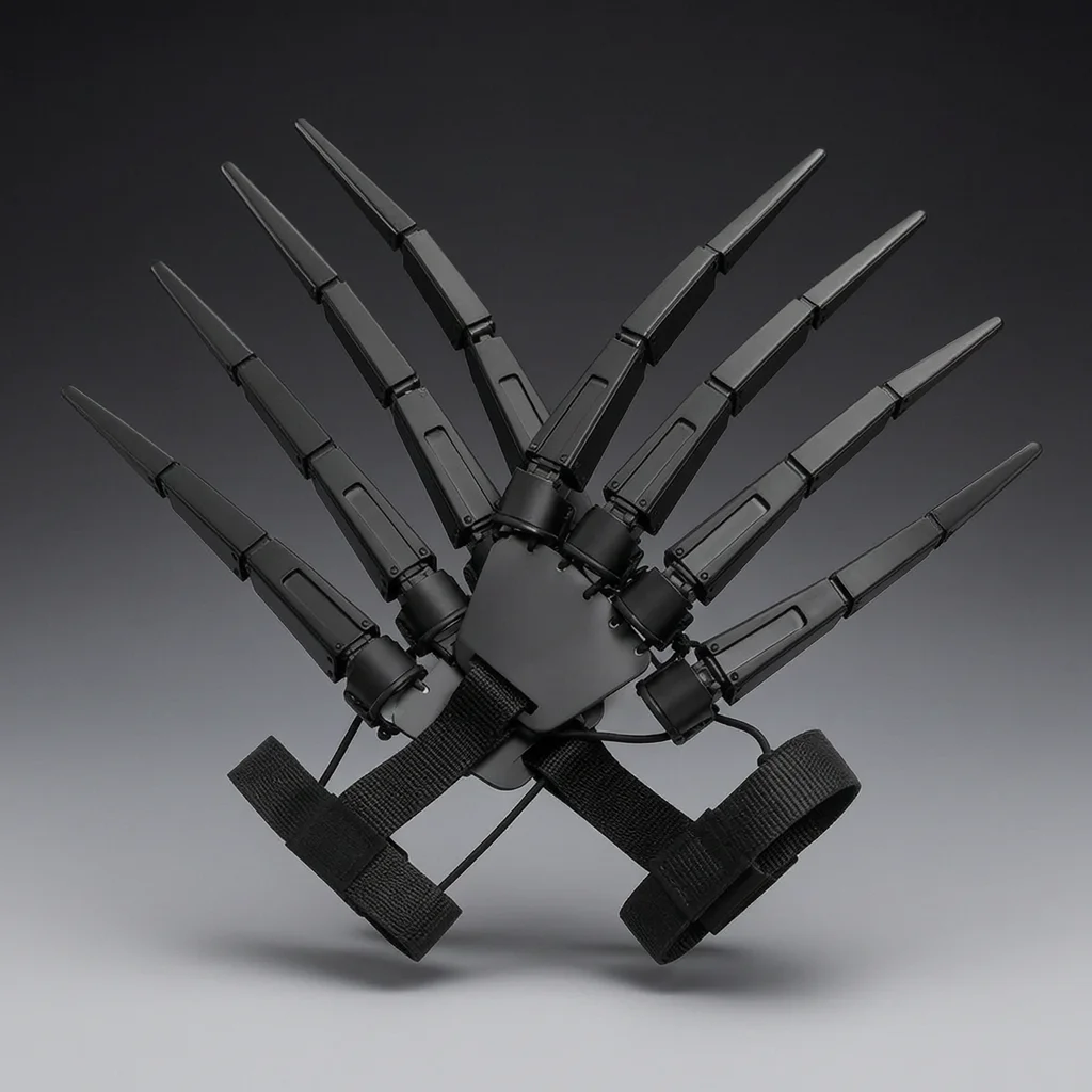 Quorvex Dedos Articulados De Esqueleto – Garras De Mano Con Movimiento Realista, Accesorio De Terror Para Cosplay Y Fiestas De Halloween