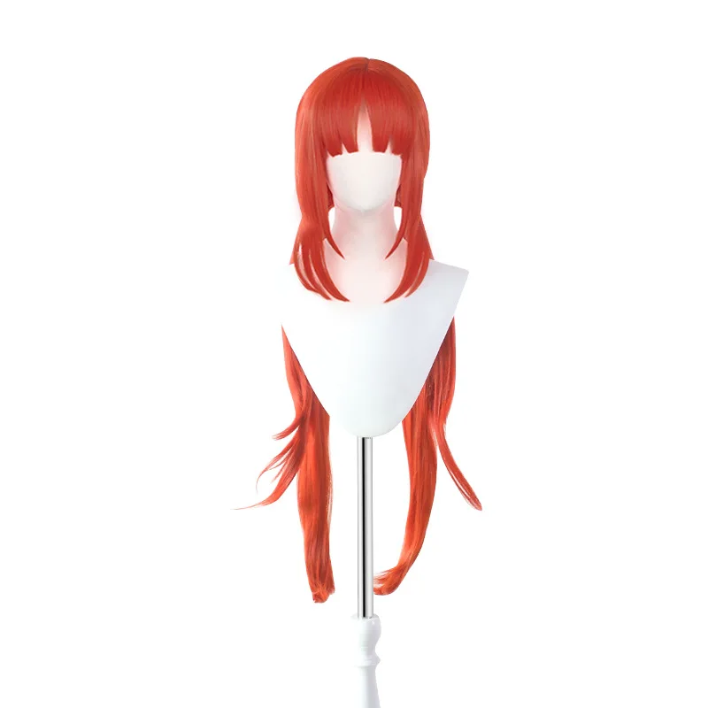 Genshin Impact Nix Cosplay Wig Sumeru Long Double Ponytail Cosplay Realistic Top Headpiece