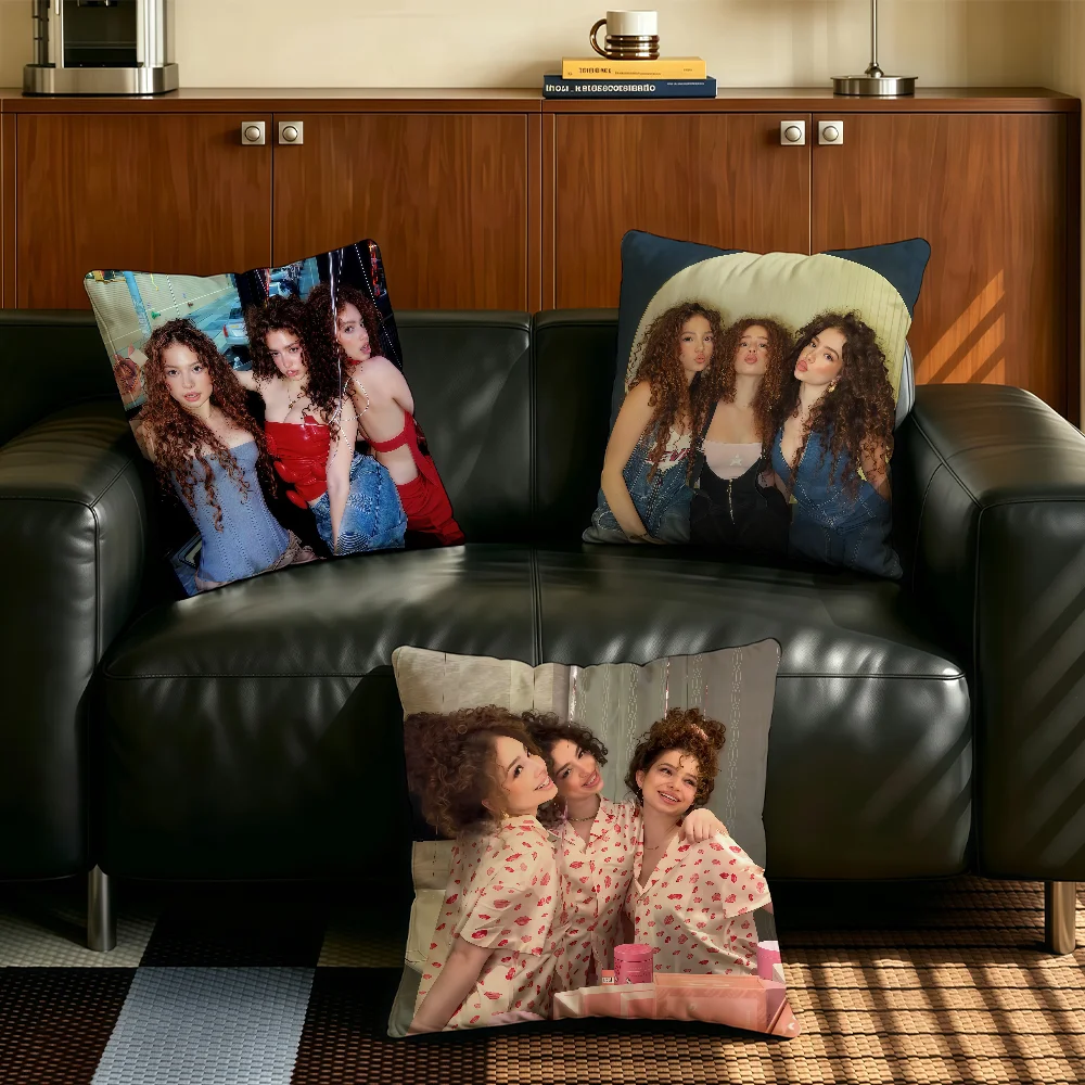 Singer K-Kalogeras S-Sisters cushion cover Comfortable Decorative For Bedroom Living room Dormitory Picnic and Holiday