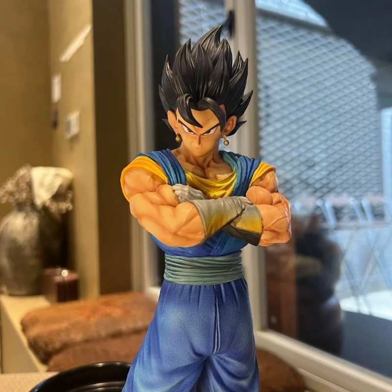 Bandai Banpresto Vegetto Light and Shadow Coating Peripheral Ornaments Pixiv Trendy Play Kids Toys Anime Figure Collection Model