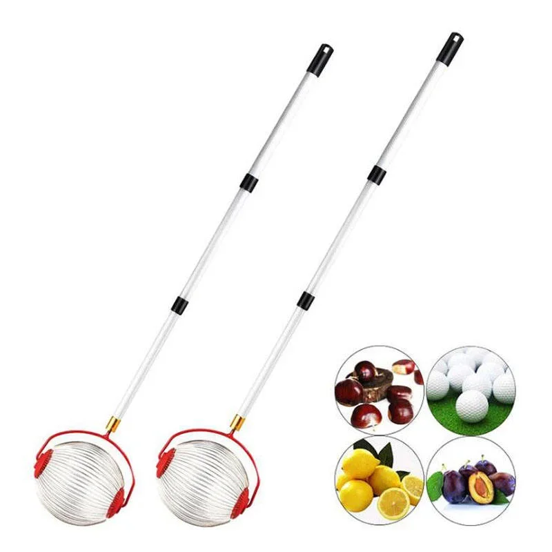 Nut Gatherer Rolling Nut Collector Picker Adjustable Lightweight Outdoor Manual Tools for Picker up Walnuts Pecans Golf and Ball