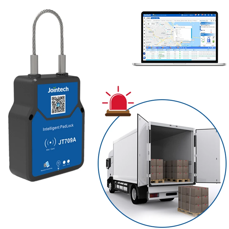 

2026 GPS Container E-seal Tracker Jointech JT709 IP67 Location Tracking Device Geofence Smart Lock with APP Container Track GPS