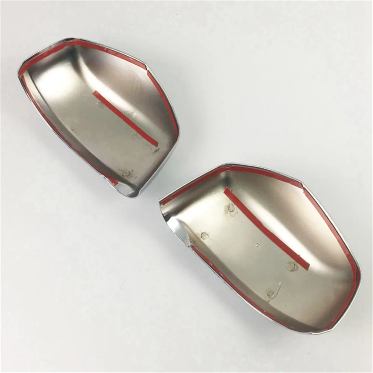 1 paio di coperture per specchietto retrovisore cromato per auto per Nissan TIIDA 2005-2010 Alloggiamento del telaio dello specchietto retrovisore per porta laterale esterna - L49A