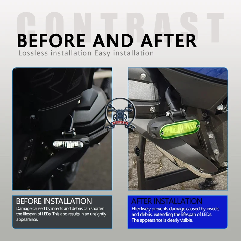 

For Bmw R1300RT R 1300 RT R 1300RT 2025＋Motorcycle Accessories LED Auxillary Headlight Spotlights Fog lights Protection Cover