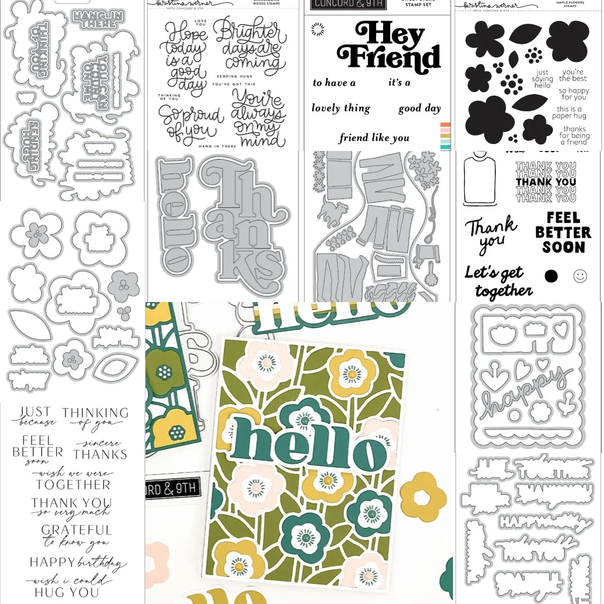 

Werner простые цветы, новинка 2023 года, металлические штампы, штампы, трафарет, украшение для скрапбукинга, дневника, тиснение, шаблон, поздравительная открытка своими руками