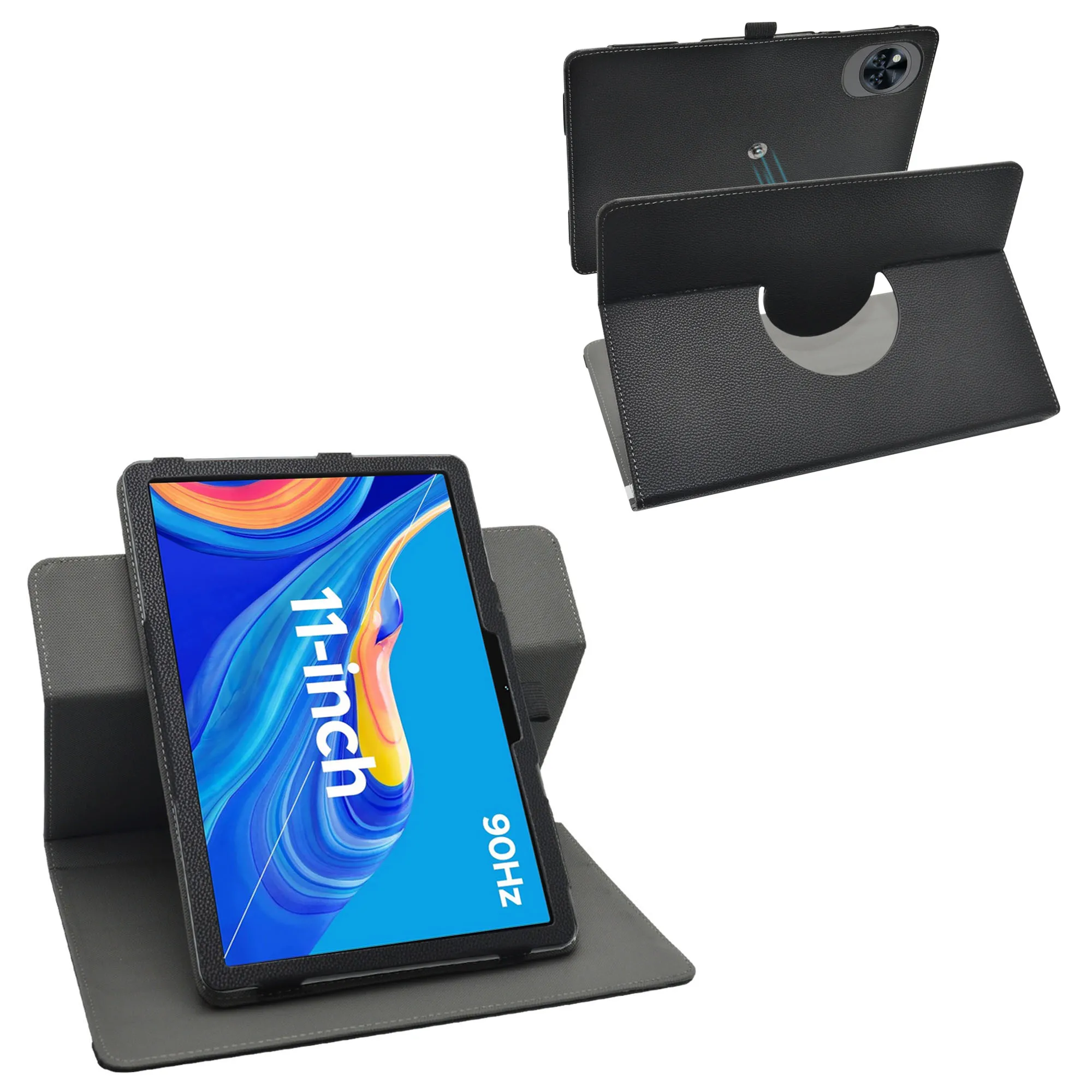 For xdogy Q16 11 inch Tablet Rotating Case，360 Degree Rotation PU Leather Stand Cover