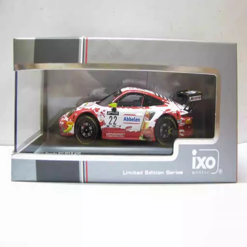 

Diecast IXO 1:43 Scale PORSCHE 911 GT3 R #22 2020 LEGT43041 Alloy Car Model