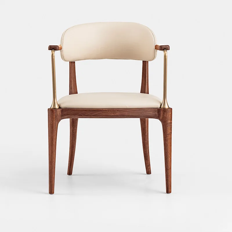 

Customizable North American Black Walnut Tea Table Master Chair