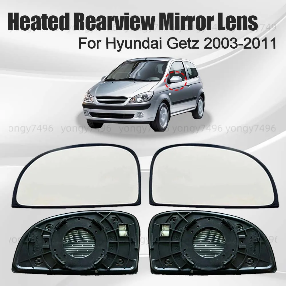 

Car Wide Angle Replace Heated Rearview Mirror Lens For Hyundai Getz 2003 2004 2005 2006 2007 2008 2009 2010 2011 Accessories