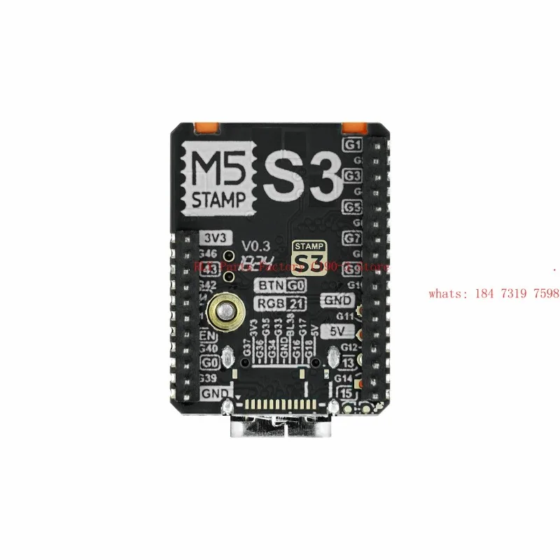 M5Stack StampS3A PIN1.27 ESP32-S3 Embedded Module 1.27 Pitch Pin