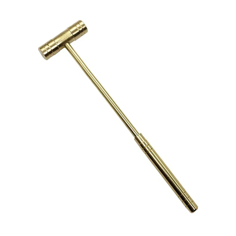 175mm Small Brass Hammer 1pcs Copper Detachable Handle For Clock Watch Repairing Hammer Hand Tools Multifunction Brand New