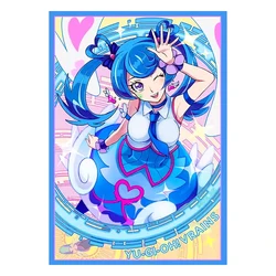 63x90mm 50pcs holo graphische Hüllen ygo Karten hüllen Illustration Anime Protector Karten abdeckung für Brettspiele Sammelkarten