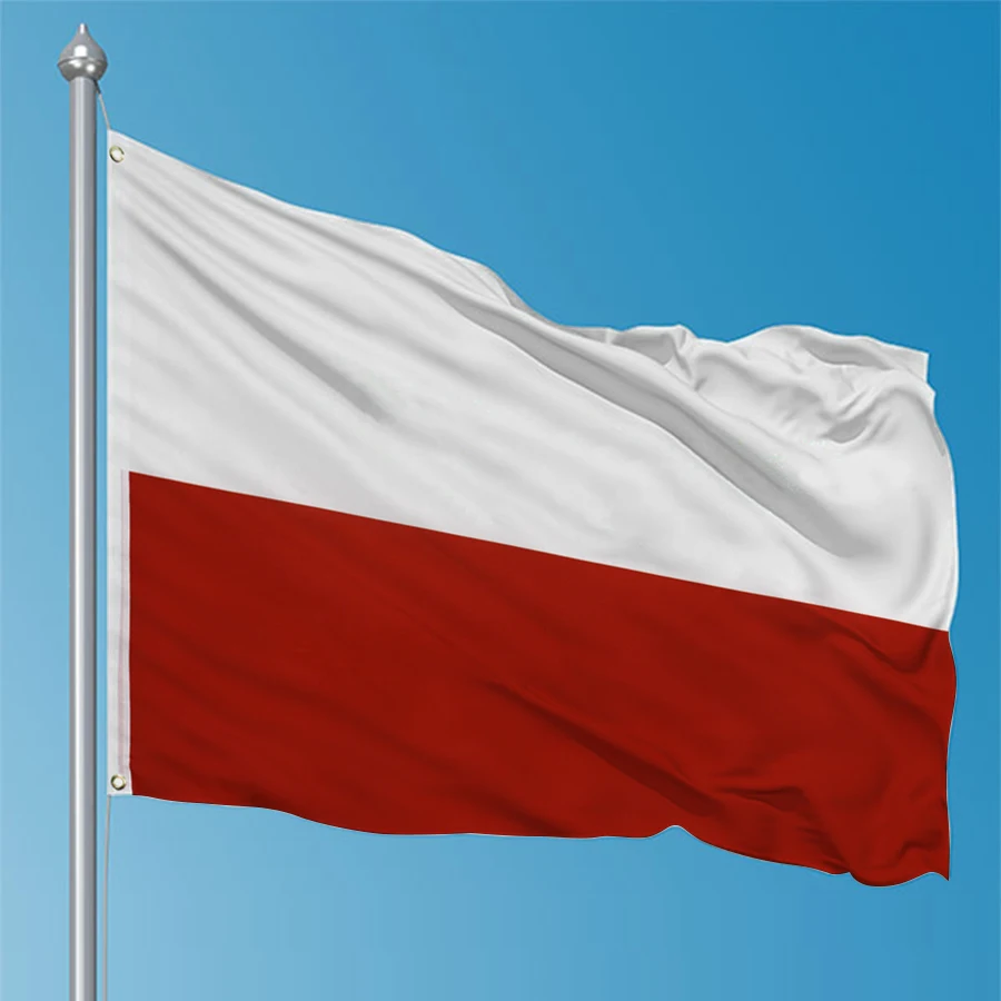 90X150cm The Poland Emble Flag Thuringia Pl Pol Poland Flags Polyester Printed Decoration Banner Tapestry