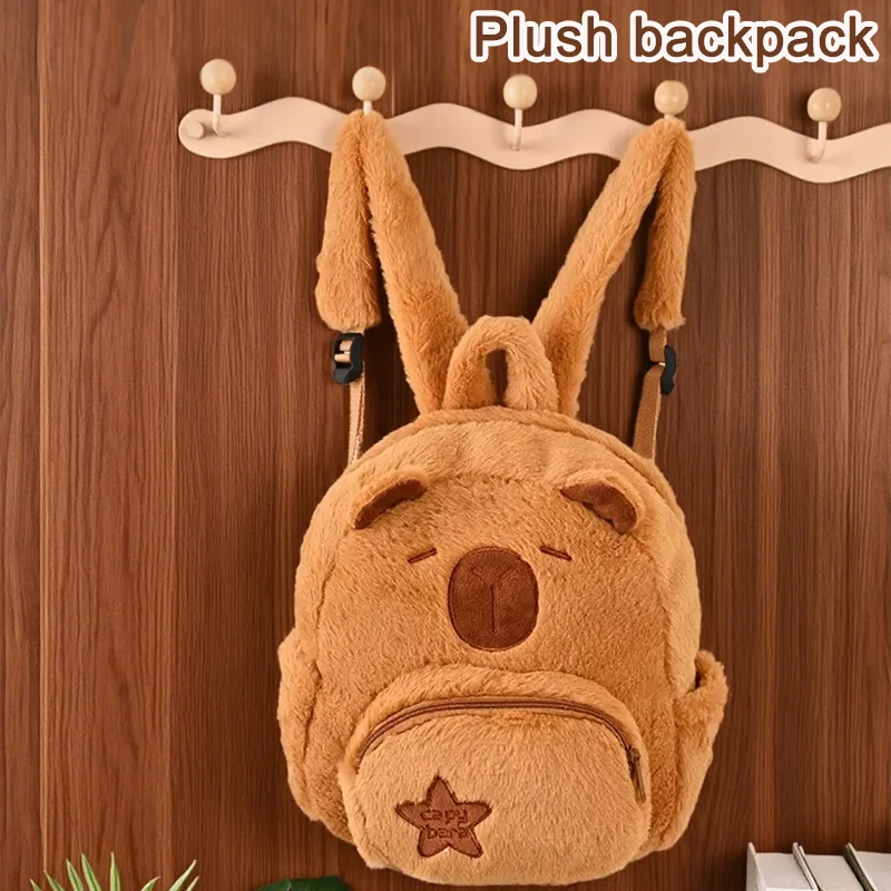 Nieuwe Kawaii Pluche Rugzak Grote Capaciteit Cartoon Beer Pluche Tas Mini Kindertassen Schouder Knapzak Zakken Cadeaus Voor Vriendin