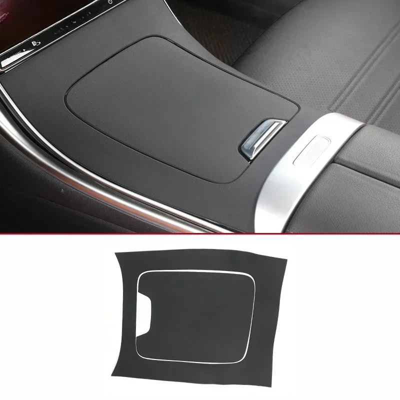 For Mercedes Benz C GLC CLE Class W206 X254 Car Center Console Silicone Panel Cover Trim Frame Interior Modification Accessories