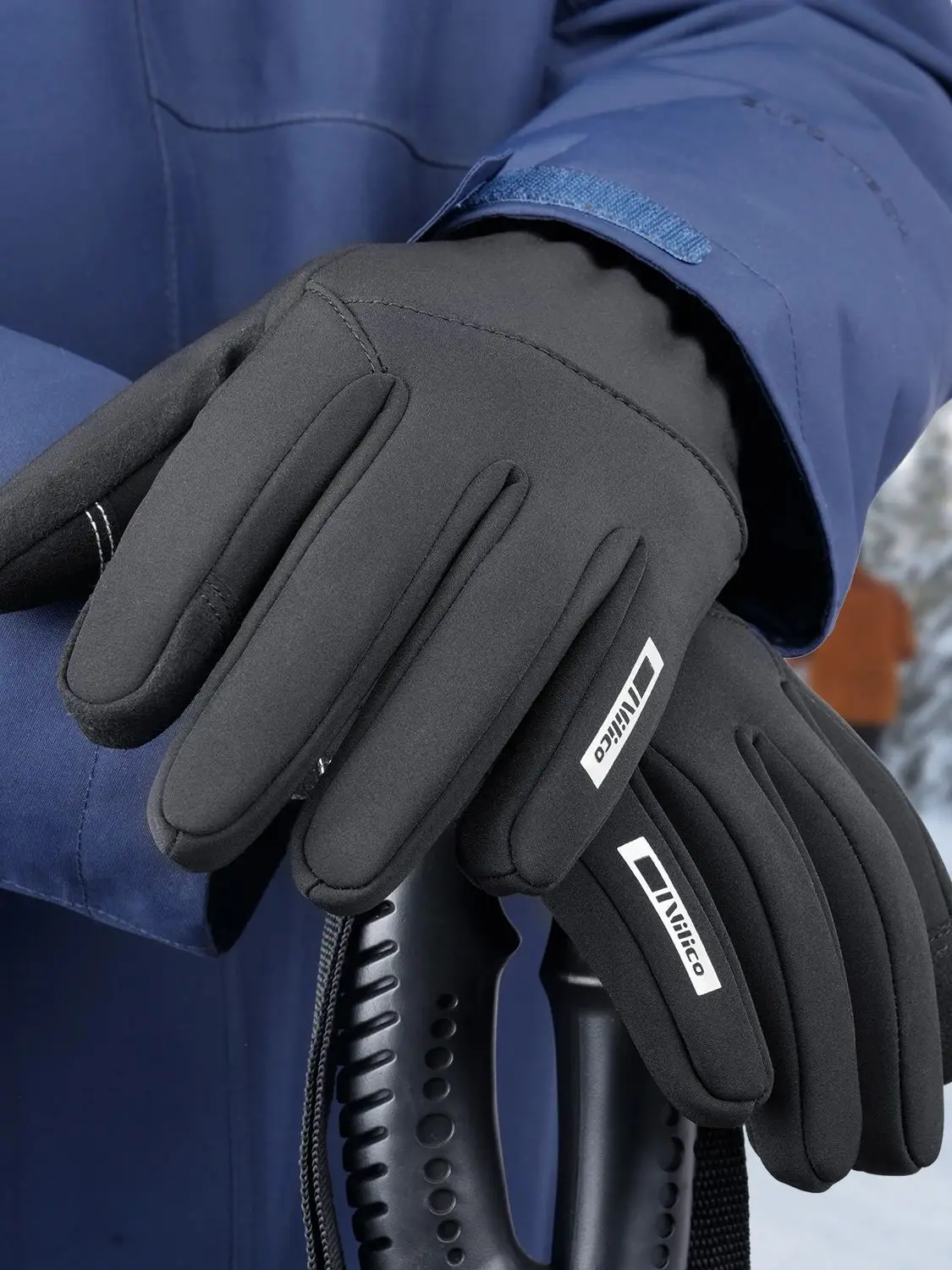 AliExpress Kyncilor Touchscreen Warm Gloves Outdoor Cycling Driving Motorcycle Waterproof Cold Gloves Windproof Non-Slip Womens Men Winter Ski Glove