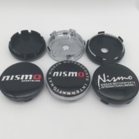 4pcs 3D 56mm 60mm 68mm For nismo GTR logo Car emblem Wheel hub Center Cap Badge covers sticker Decals Styling accessories