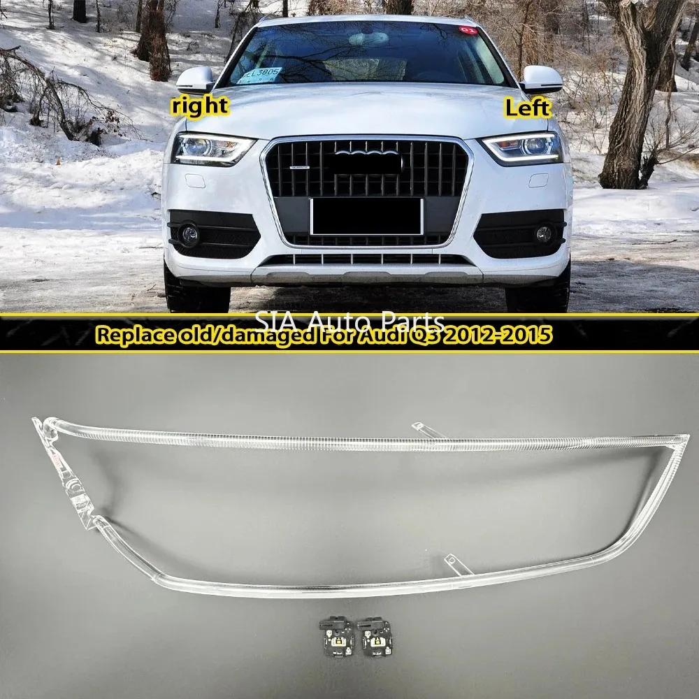 

НОВЫЕ автомобильные дневные ходовые огни для Audi Q3 2012 2013 2014 2015 DRL Замените оригинальную направляющую светодиодной фары, автозапчасти