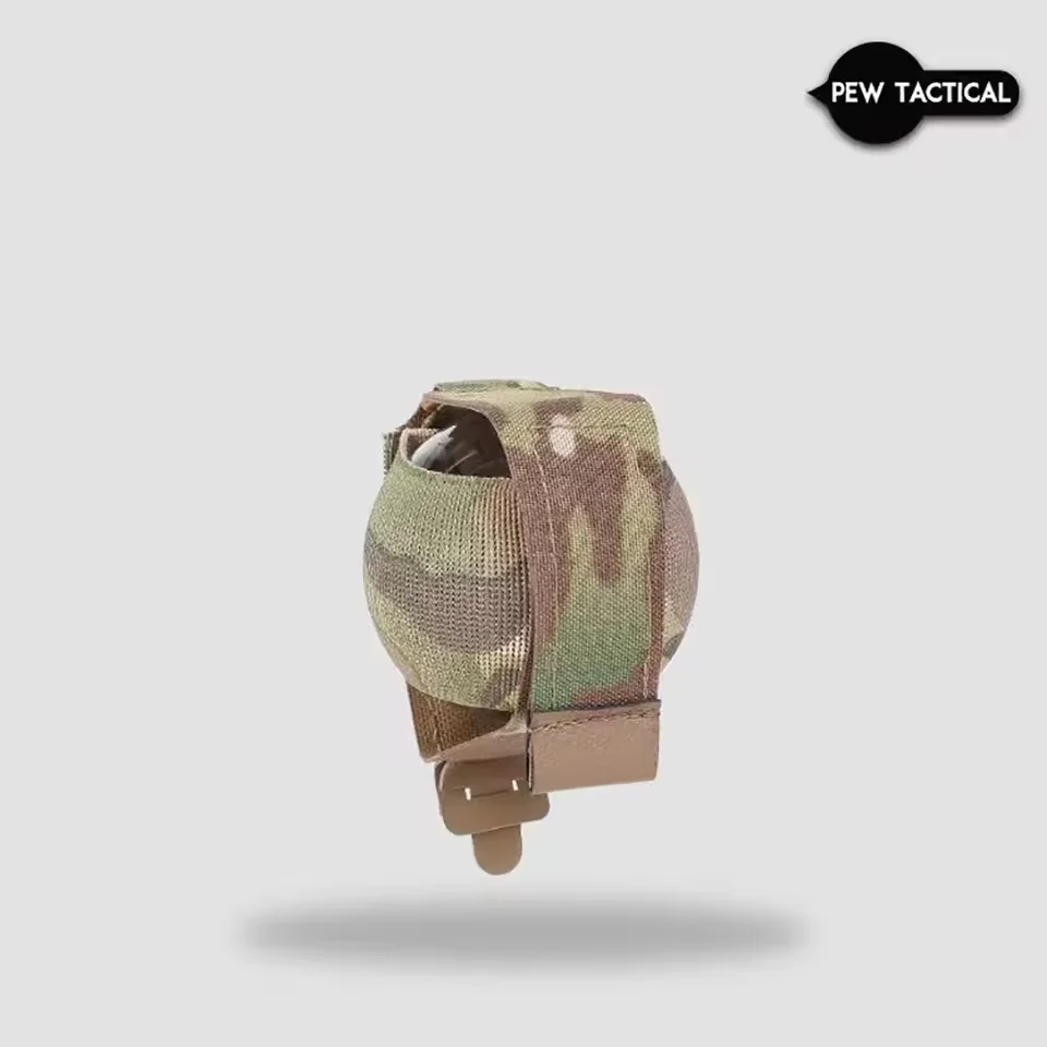 Pew Tactical M67 Rgd-5 Model Pouch Molle Airsoft Paintball Grenade Pouch For Hunting Single Only Paintball Multicam