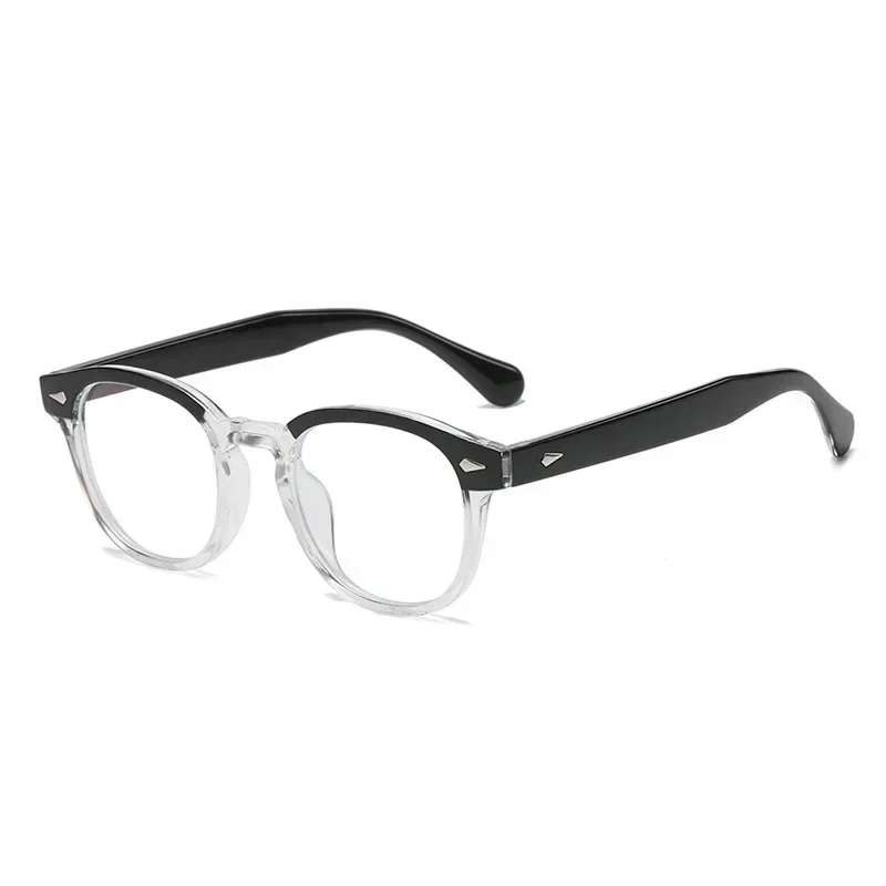 JNPCXI Qualitäts-Retro-Rundsonnenbrille für Damen, Modische Nieten-Dekoration, UV400-Schutz, Punk-Leoparden-Sonnenbrille für Herren