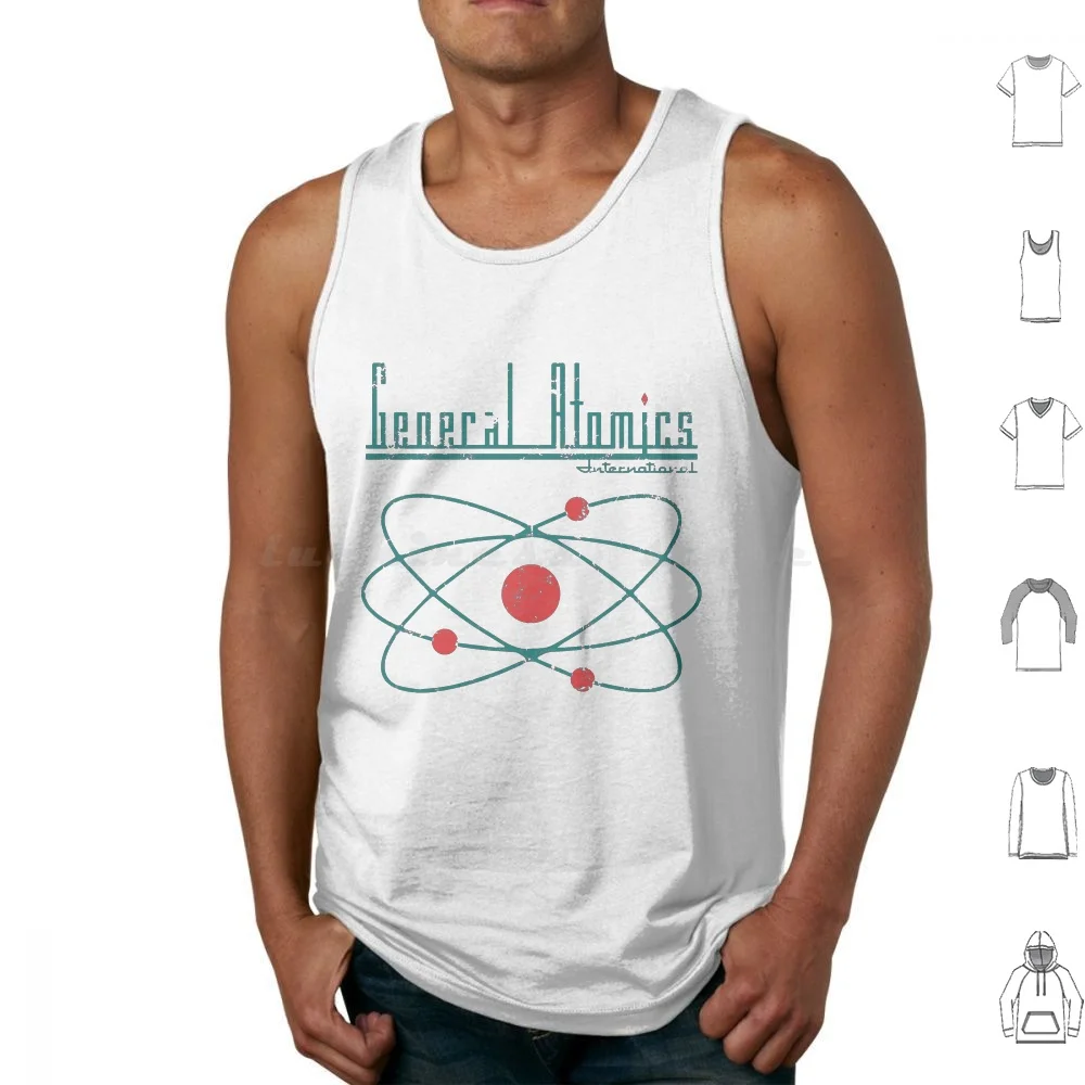 General Atomics ( ) Tank Tops Print Cotton New Vegas New Vegas 4 3 Vegas Ncr Gaming New 76 Bethesda New