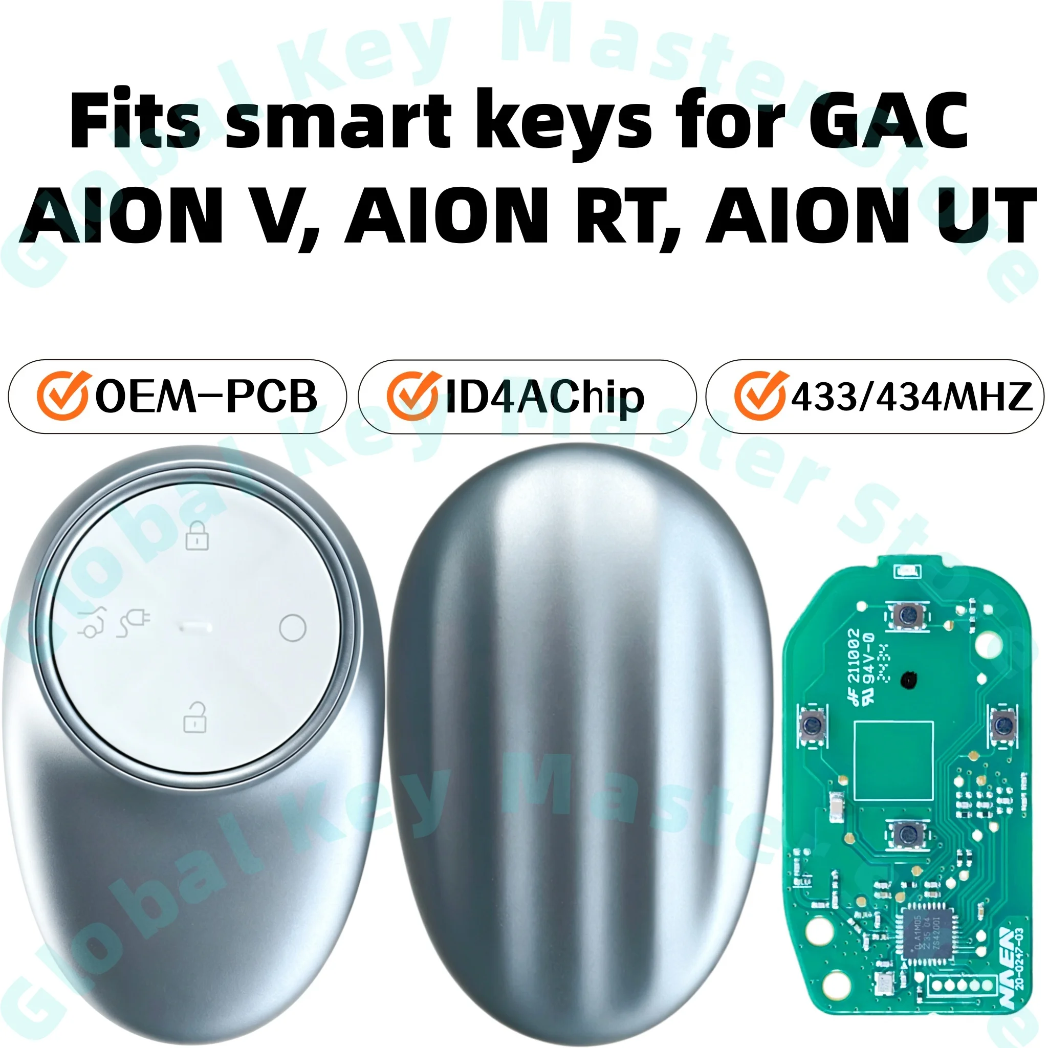 Make a New Key in Five Minutes, Suitable for Gac Aion V Aion Rt Aion Ut Smart Keys to Add a Spare Key