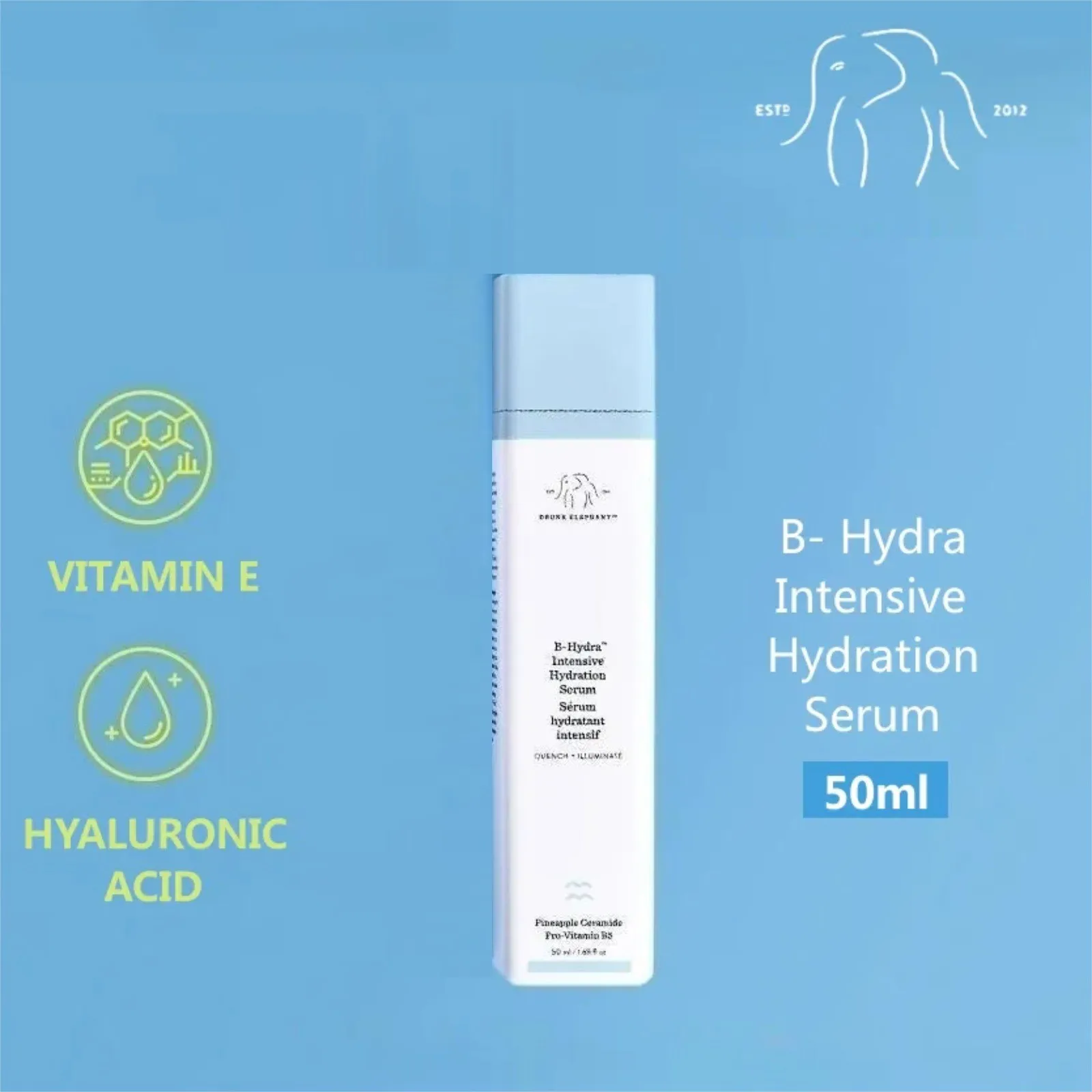 B-Hydra Intensive Hydration Essence 50ml Hydrate And Moisturize Lightweight Repairing The Skin Barrier