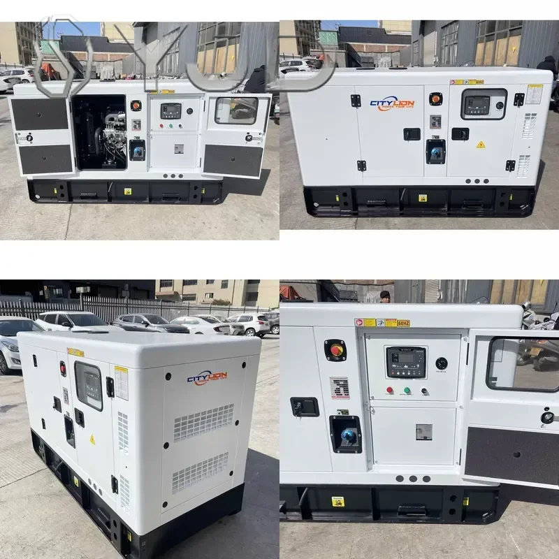Factory Direct 25KVA 20KW ATS ISU ZU Engine 50/60Hz Silent Type Generator Auto Start 24hr Fuel Tank Remote 230V
