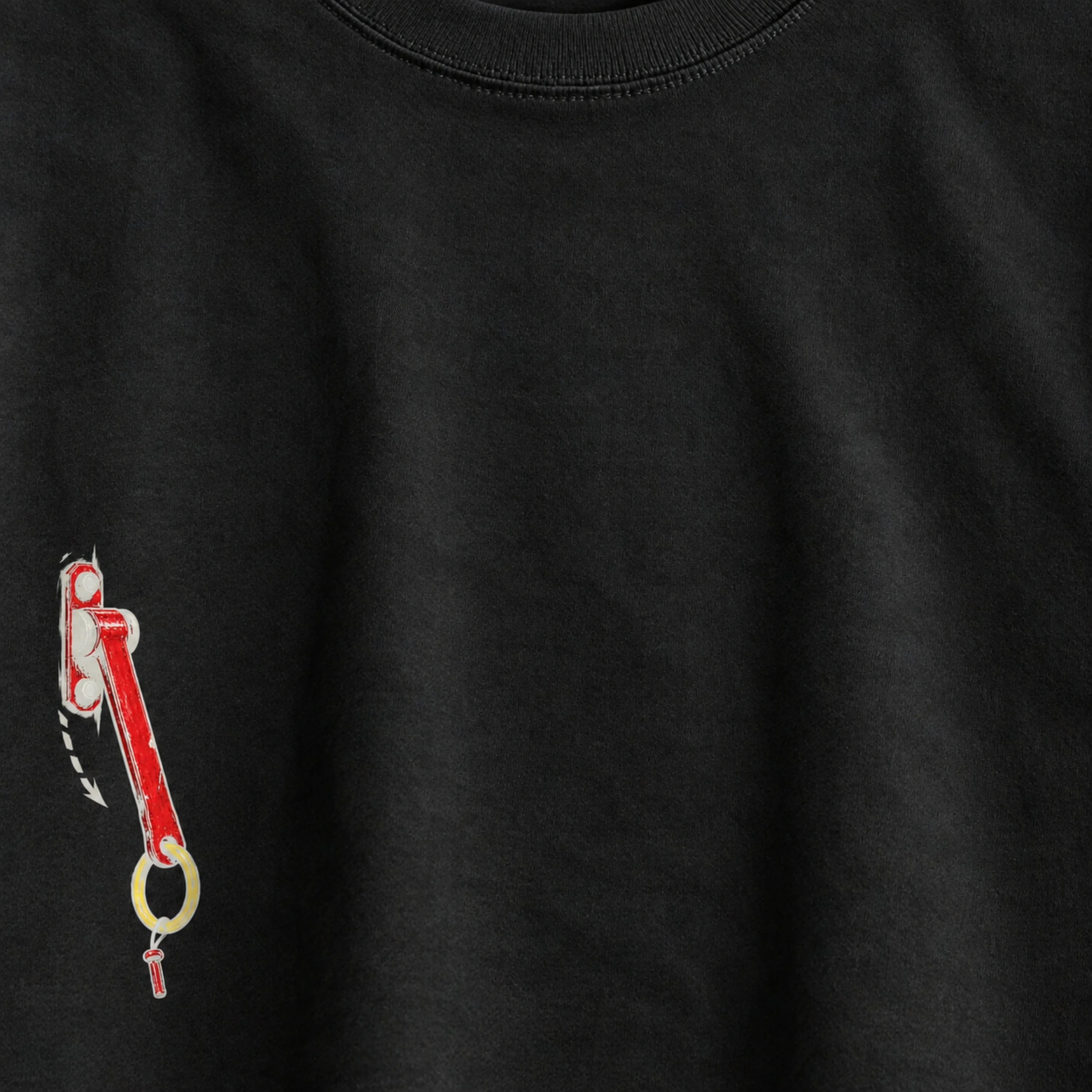 False Alarm Bell Graphic T-Shirt