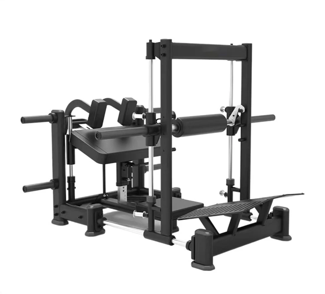 Fitness Equipment Horizontal Strength Abdominal Training 3D Plate Loaded Hip Thrust Glute Bridge Machine NEWLY