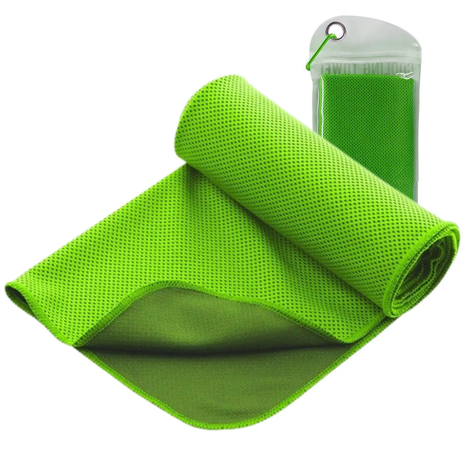 30x100cm Cooling Towel for Neck Face, Soft Breathable Ice Silk Sports Towel, Quick Dry Sweat Wicking Gym Running Camping Travel
