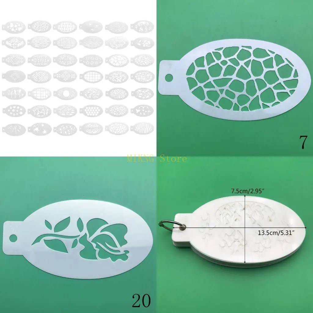 

42 шт. трафареты мандалы DIY ремесла шаблон для рисования для наскальной живописи скрапбукинг тиснение бумажных карт альбом