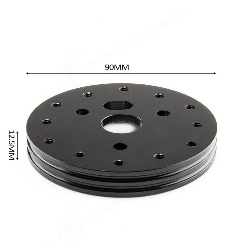 Vehicle Mod 6 Hole Convert To 3 Hole Steering Wheel Spacer Height Raising Block in 0.5 & 1 Inch Size