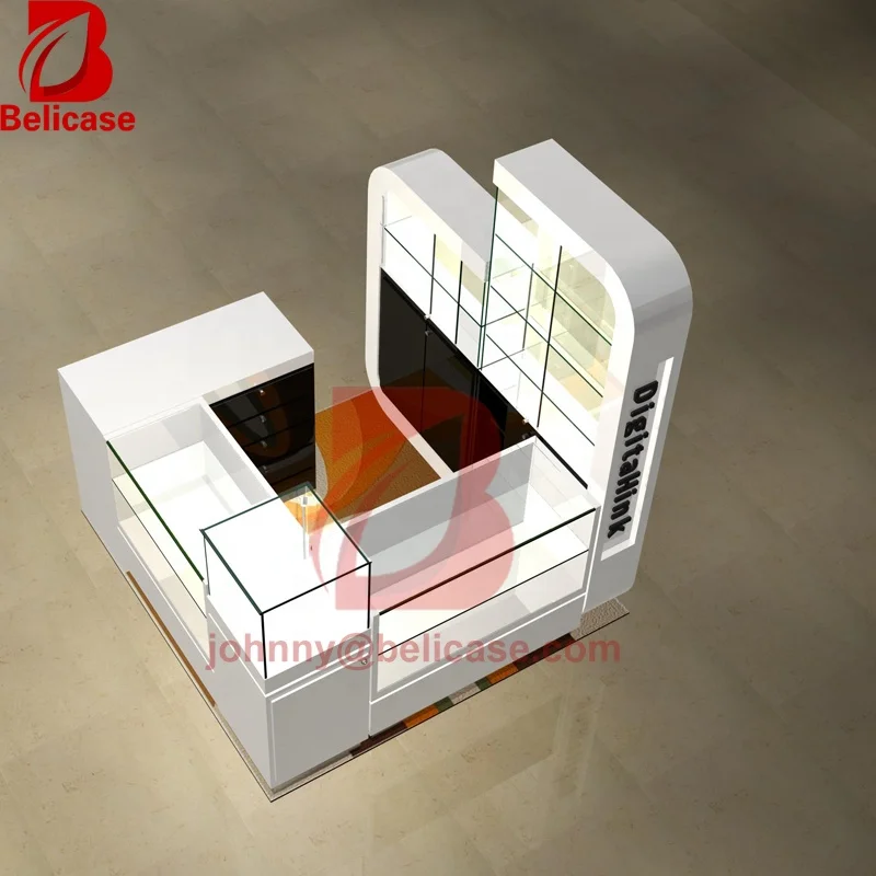 custom，Customized Cellphone Kiosk Booth Shopping Mall Mobile Showcases