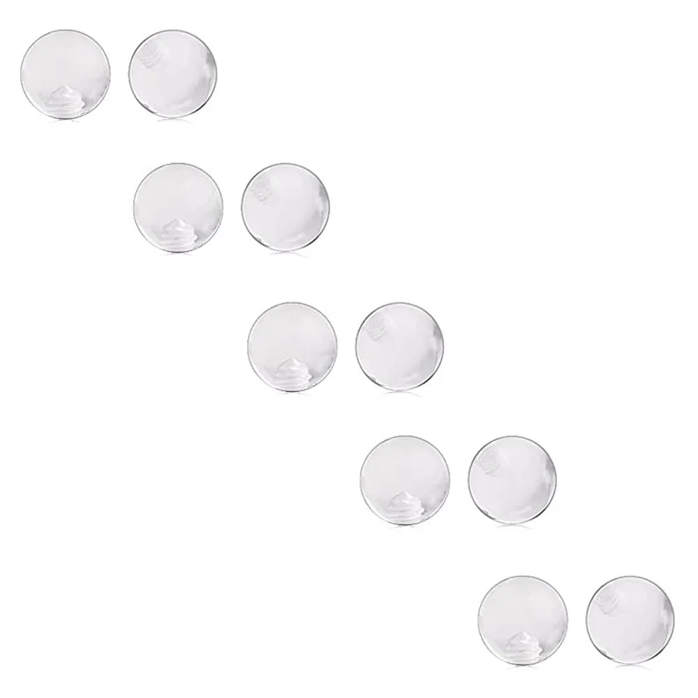 10//50pcs klar UV-Acryl Ersatz kugeln Halter Körpers chmuck Piercing Lang hantel Teile 16g 14g