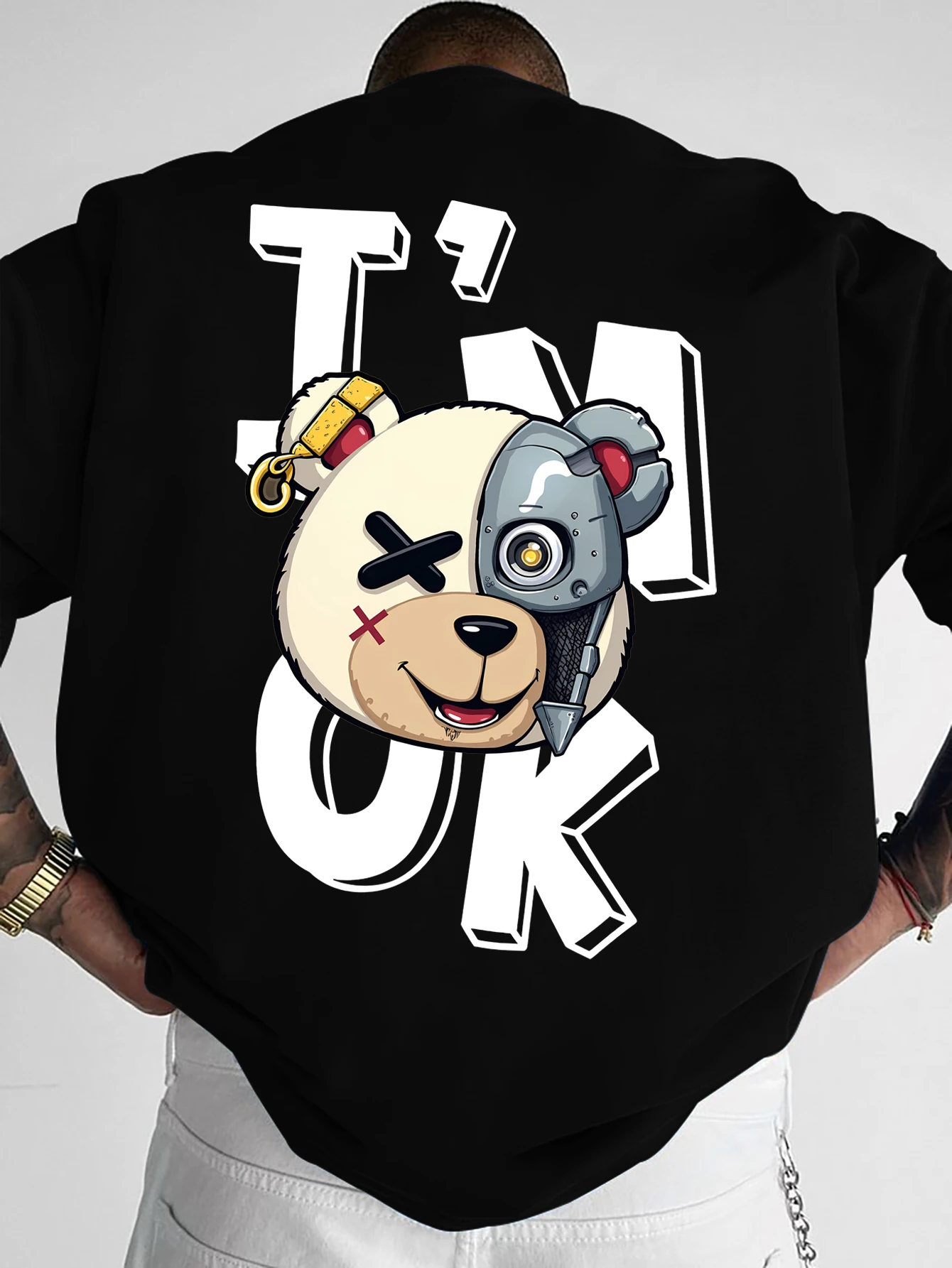 Edgy Cyborg Teddy Bear 