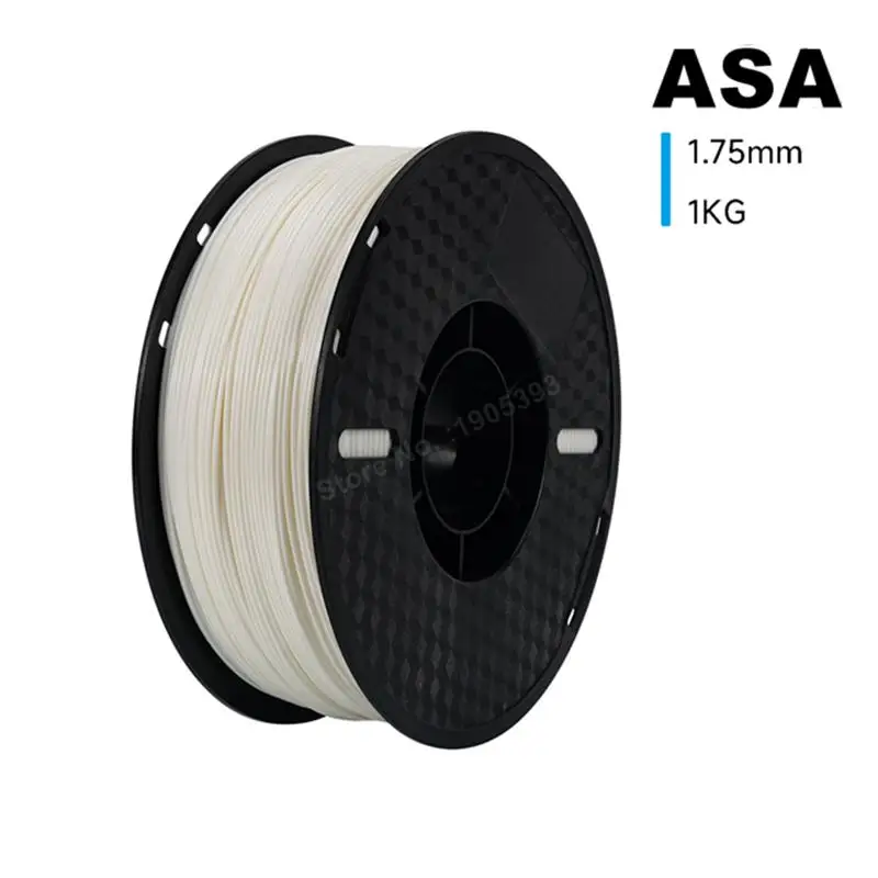 To 3D Printer Filament ASA Weather and Chemical Resistant Super Stiff Engineering Printing Plastic Replace ABS Upgrade