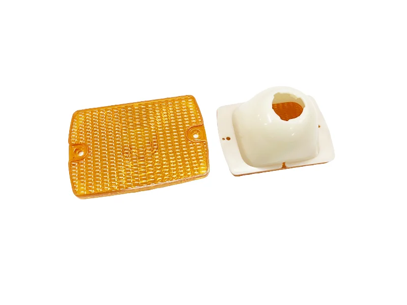 

Корпус переднего парковочного фонаря с левой и правой стороны, янтарная линза для Jeep Wrangler YJ 1987-1995 гг.