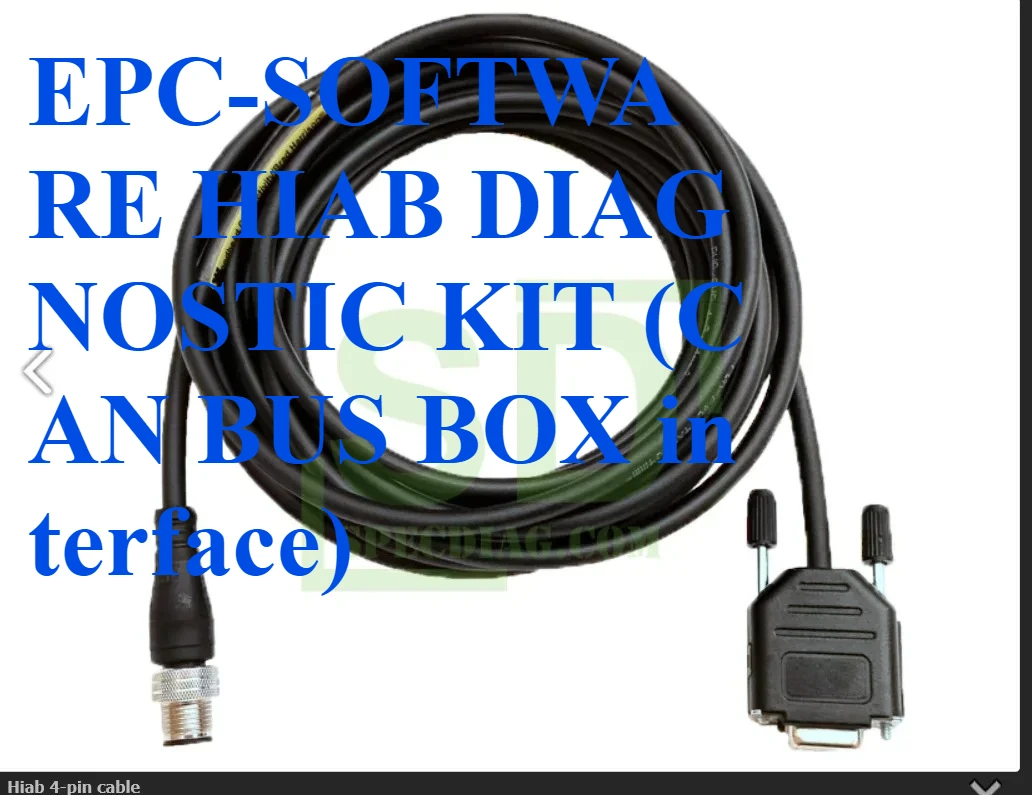 EPC-SOFTWARE HIAB DIAGNOSTIC KIT (CANBUS BOX Interface)