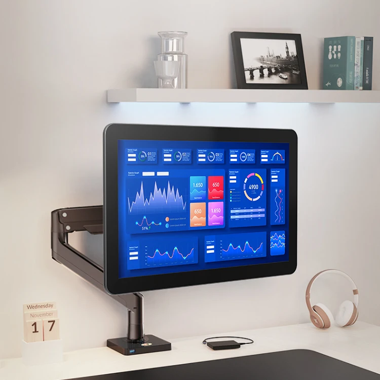 ZHICHUN All In One Touch Screen PC Business Use Black1920x1280 Resolution 16 Gb Ram 512 Gb Intel Core I5 Industrial Computer