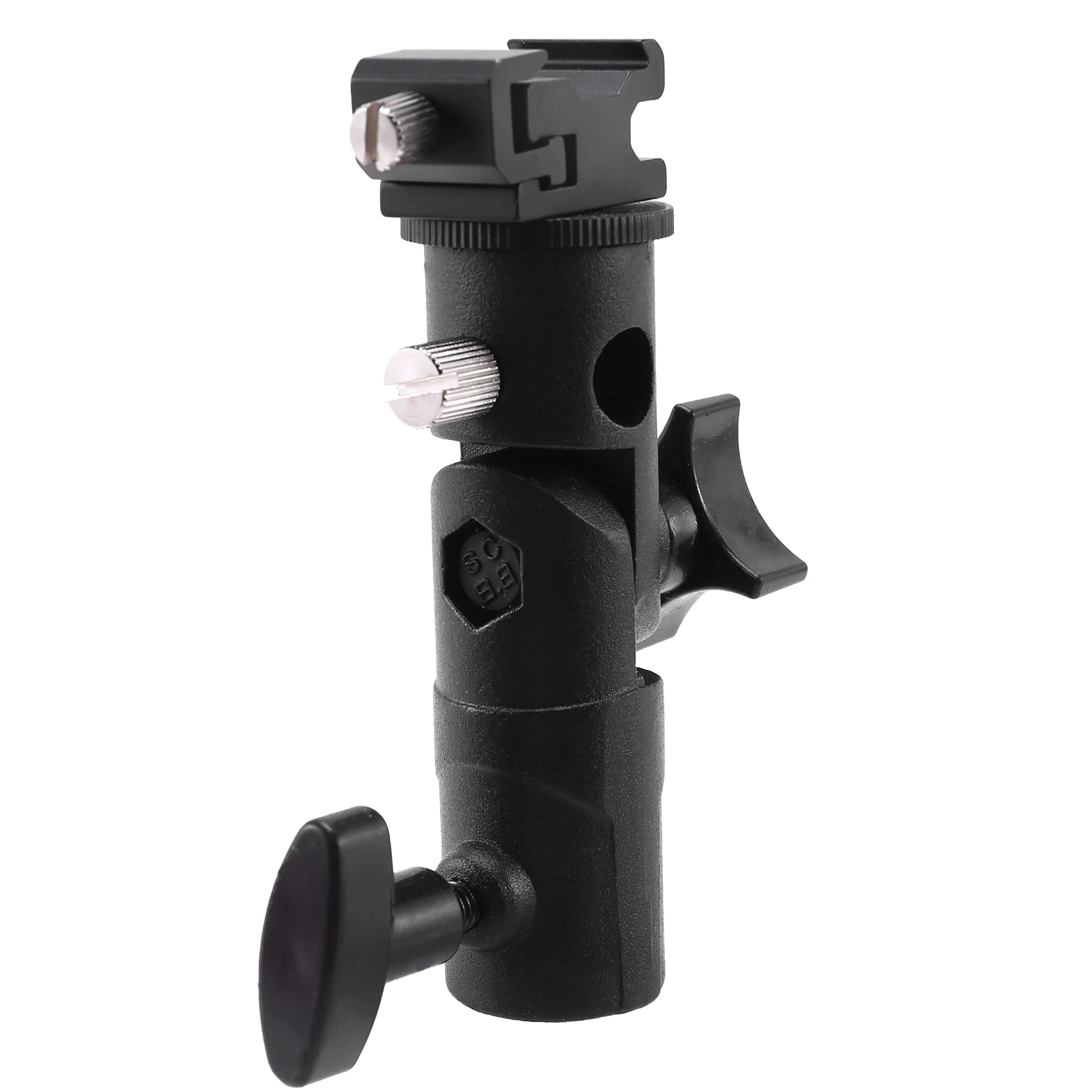 B27B Camera Flash Speedlite Mount,Professional Swivel Light Stand Light Bracket Umbrella Bracket Mount Shoe Holder E Type For Ca