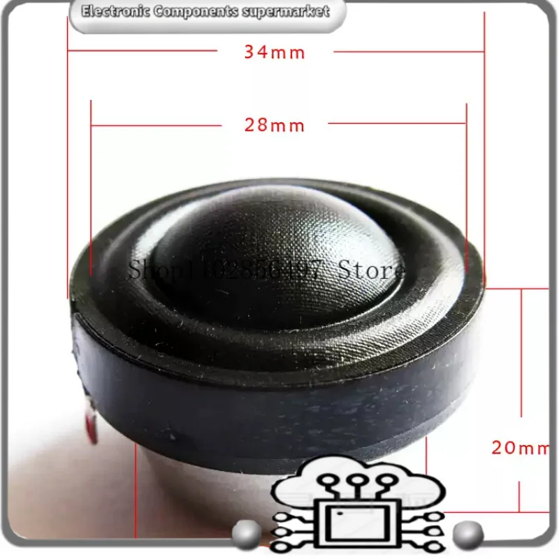 1PC For Vifa Peerless 1.25 inch 34mm Tweeter Speaker Head Car Modified flagship OX20SC00-04 4OHM
