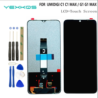 Original Tested For UMIDIGI C1 C1 MAX LCD Display Touch Screen Assembly LCD Sensor For Umidigi G1 G1 MAX LCD Display Replacement