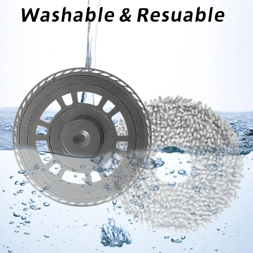 دعامات ممسحة N89R لأجزاء المكنسة الكهربائية Dreame L10s Pro Ultra Heat، X40 Ultra، X40 Master، L40 Ultra، L20 Ultra